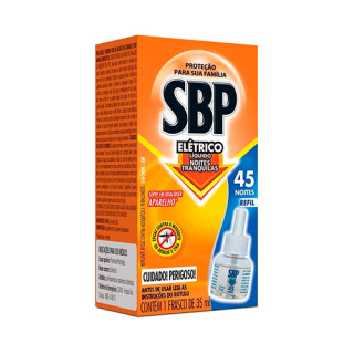 INSETIC ELETRICO SBP REFIL 45NOITES 35ML TRADICIONAL
