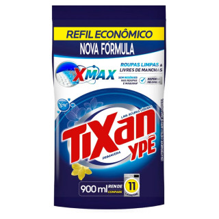 LAVA ROUPAS TIXAN LIQUIDO SACHET 900ML PRIMAVERA