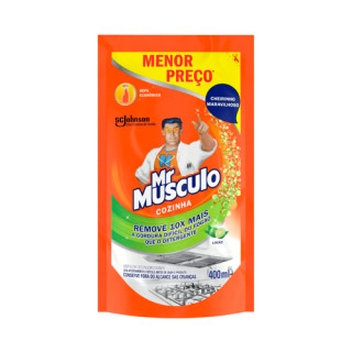 MR MUSCULO COZINHA 400ML REFIL LIMAO