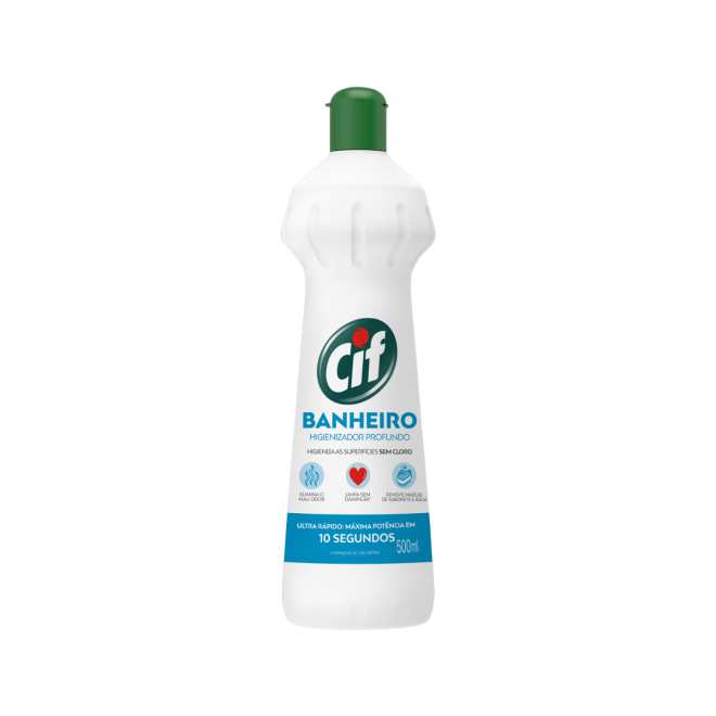 CIF BANHEIRO ULTRA RAPIDO 500ML