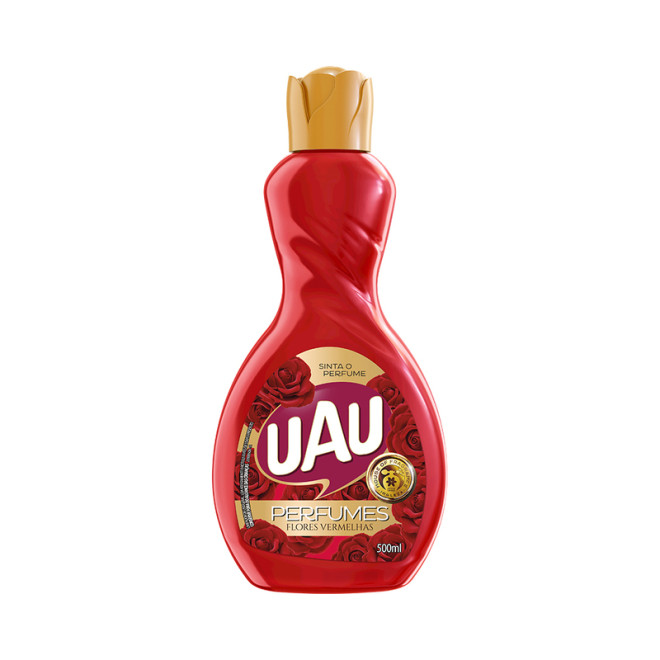 UAU LIMPEZA PERFUMADA 500ML FLORES VERMELHAS