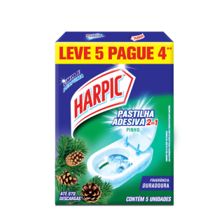 PASTILHA SANITARIA HARPIC LV5 PG4 PINHO