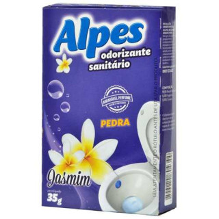 PEDRA SANITARIA ALPES 35G JASMIM