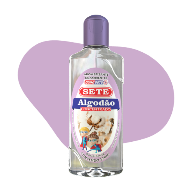 AROMATIZANTE SETE 120ML ALGODAO