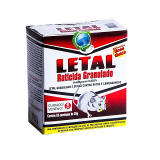 RATICIDA LETAL 25G