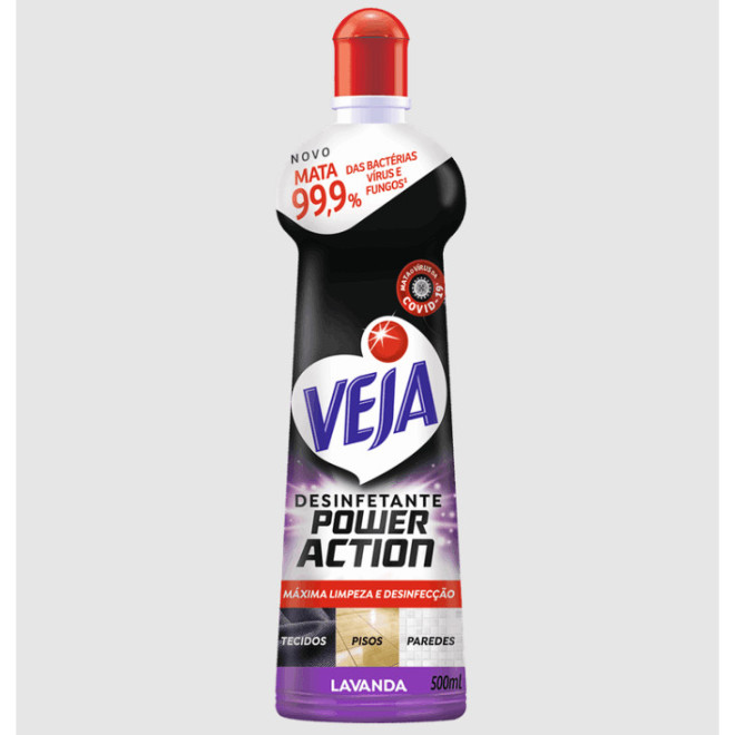VEJA POWER ACTION 500ML LAVANDA