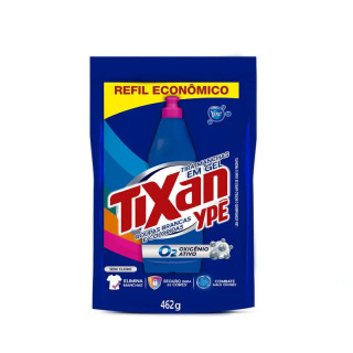 TIRA MANCHAS TIXAN GEL REFIL 462G ROUPAS COLORIDAS