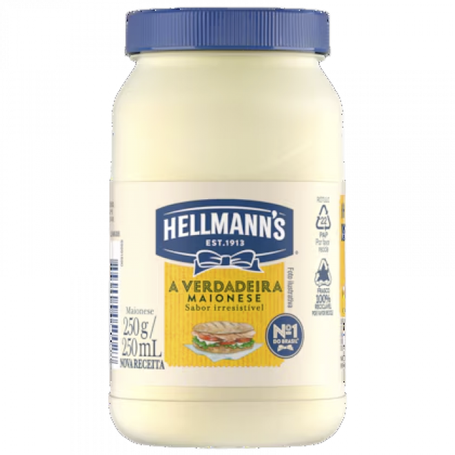 MAIONESE HELLMANNS 250G
