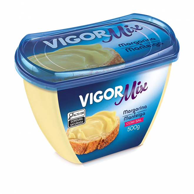 MARGARINA VIGOR MIX 500G C/SAL