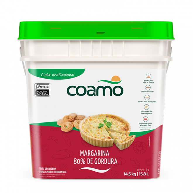 PRODUCAO - MARGARINA COAMO 80%