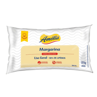 PRODUCAO - MARGARINA AMELIA S/SAL USO GERAL 1,01KG