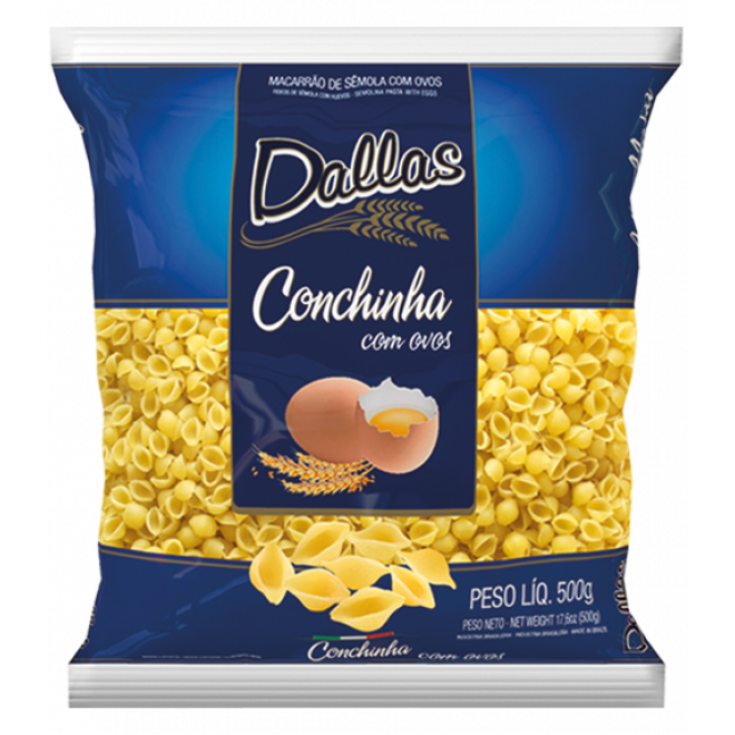 MAC DALLAS C/OVOS 500G CONCHINHA