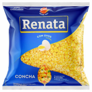 MAC RENATA C/OVOS 500G CONCHA
