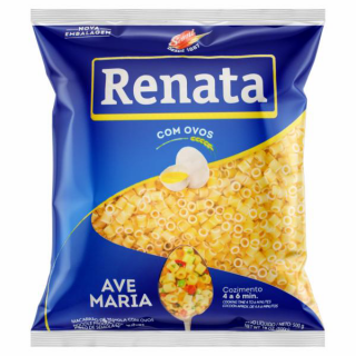 MAC RENATA C/OVOS 500G AVE MARIA