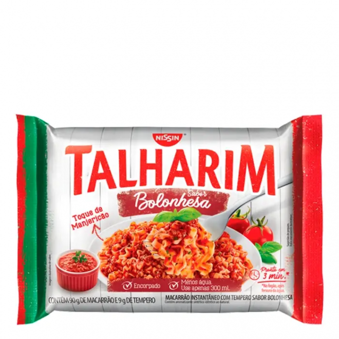 TALHARIM NISSIN 99G BOLONHESA