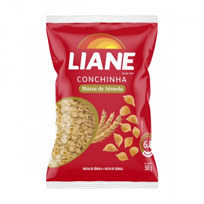 MAC LIANE SEMOLA 500G CONCHINHA
