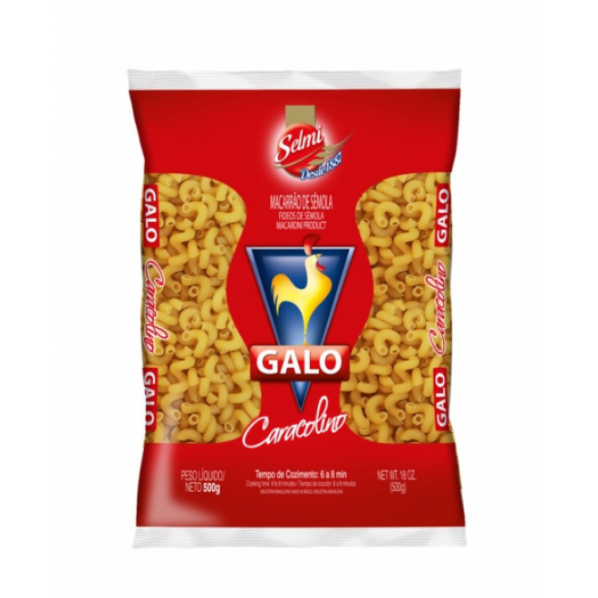 MAC GALO SEMOLA 500G CARACOLINO