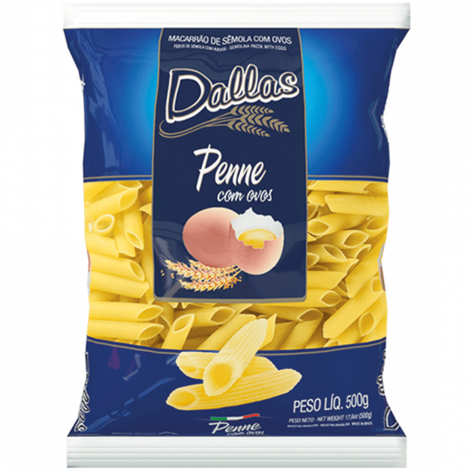 MAC DALLAS C/OVOS 500G PENNE