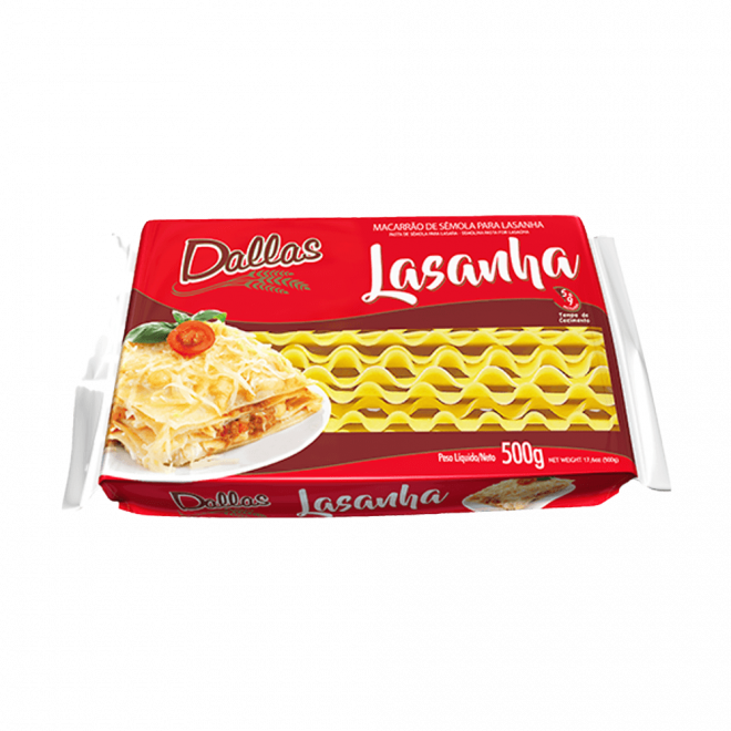 LASANHA DALLAS 500G