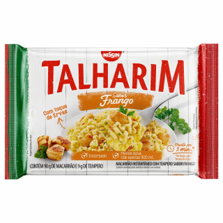 TALHARIM NISSIN 99G FRANGO/ERVAS