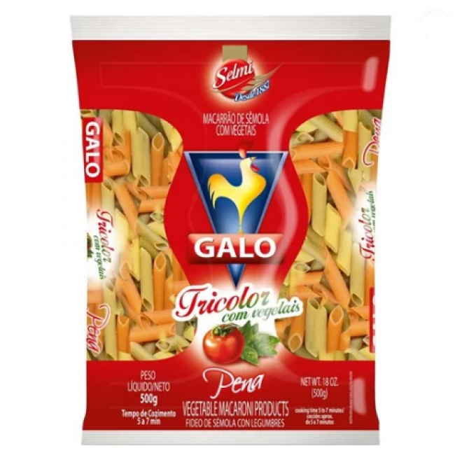 MAC GALO TRICOLOR 500G PENA