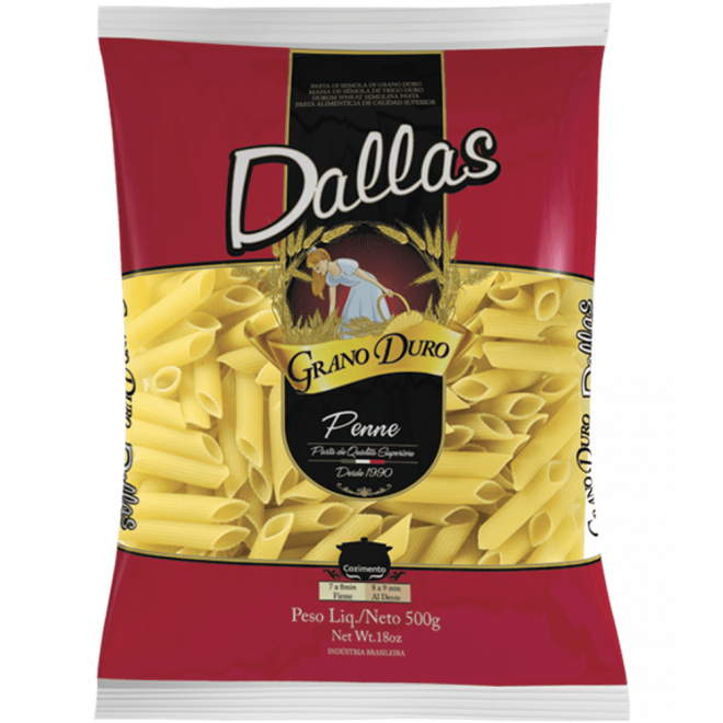 MAC DALLAS GRANO DURO 500G PENNE