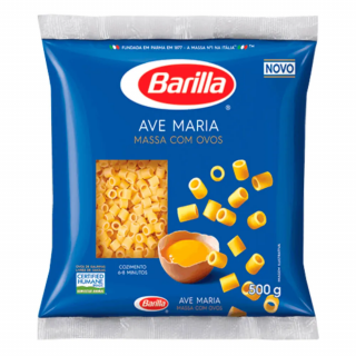 MAC BARILLA C/OVOS 500G AVE MARIA