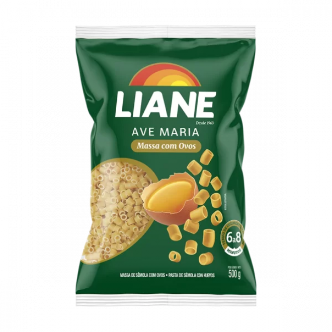 MAC LIANE C/OVOS 500G AVE MARIA