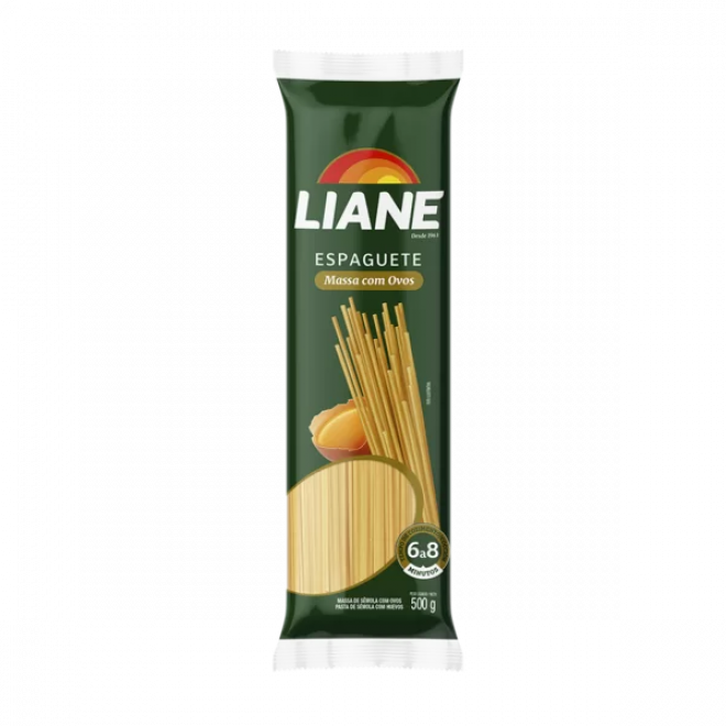 MAC LIANE C/OVOS 500G ESPAGUETE