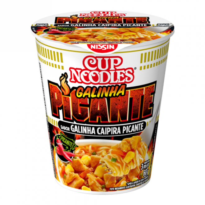 CUP NOODLES 68G GALINHA PICANTE