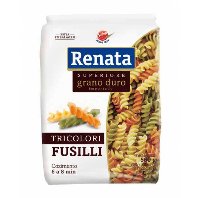 MAC RENATA SUPERIORE TRICOLORI 500G FUSILLI