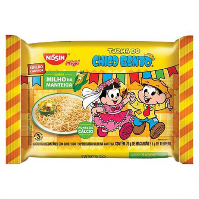 NISSIN LAMEN 70G T CHICO BENTO MILHO