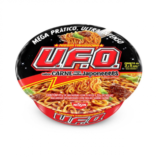 NISSIN YAKISSOBA UFO CARNE 97G