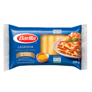 LASANHA BARILLA C/OVOS 200G