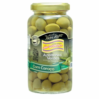 DONANA AZEITONA VERDE 500G VIDRO