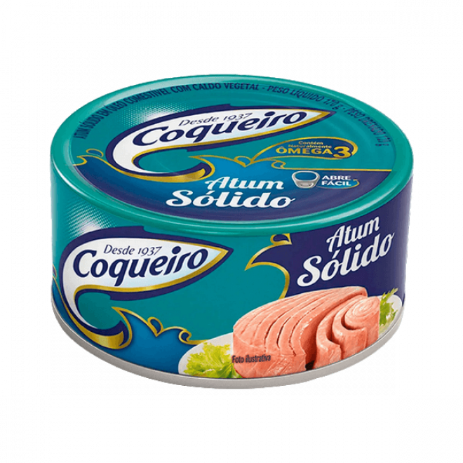 ATUM COQUEIRO SOLIDO 170G OLEO