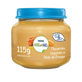 PAPINHA NESTLE 115G FRANGO LEGUMES MACARRAO