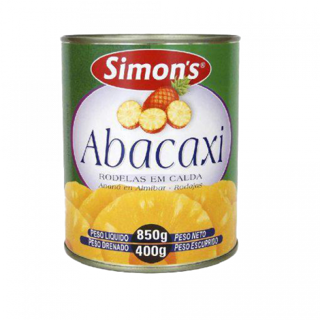 ABACAXI CALDA SIMONS 400G
