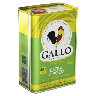 AZEITE GALLO EXTRA VIRGEM 500ML LATA