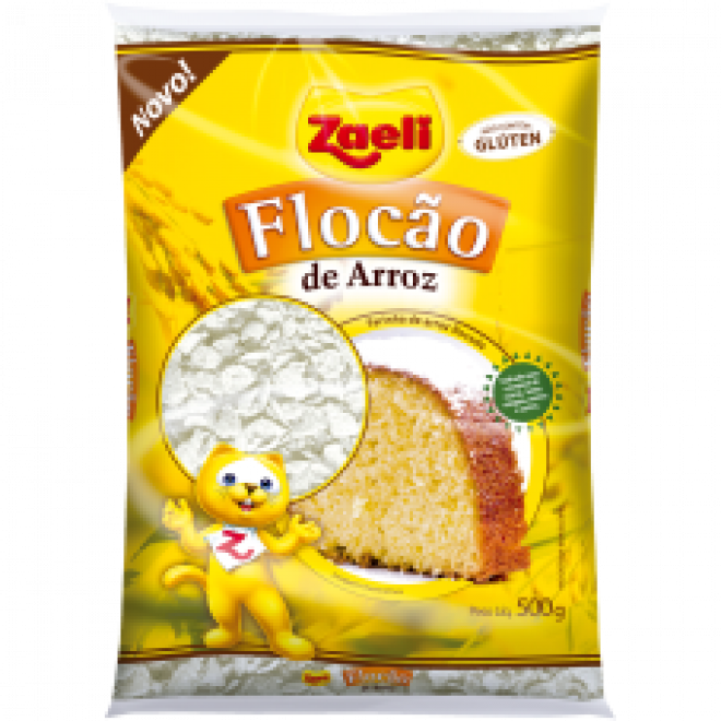 ZAELI FLOCAO ARROZ 500G