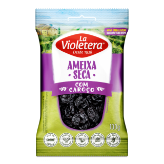 AMEIXA LA VIOLETERA C/CAROCO 100G