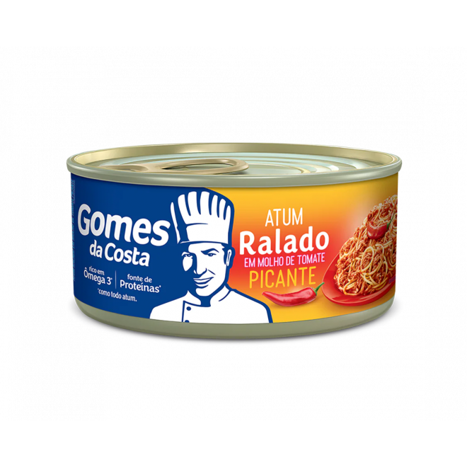 ATUM GOMES DA COSTA RALADO 170G PICANTE