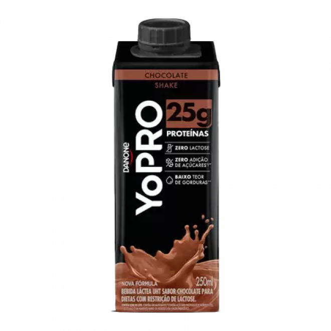 BEBIDA LACTEA DANONE YOPRO 250ML CHOCOLATE