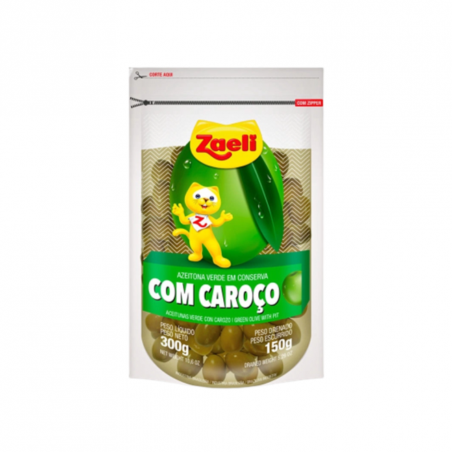 ZAELI AZEITONA POUCHET 150G