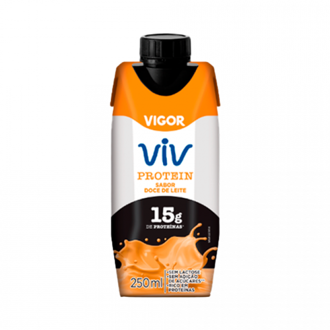 BEBIDA LACTEA VIGOR VIV 250ML DOCE DE LEITE