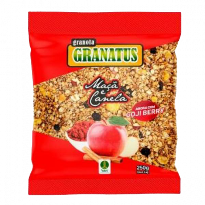 NATUS - GRANOLA GRANATUS 250G MACA CANELA