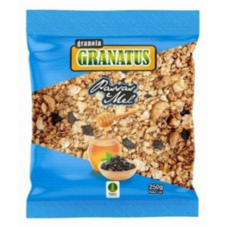 NATUS - GRANOLA GRANATUS 250G PASSAS MEL