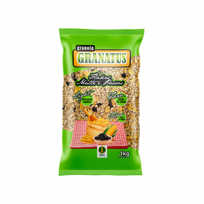 NATUS - GRANATUS LIGHT 1KG FLAKES MALTE PASSAS
