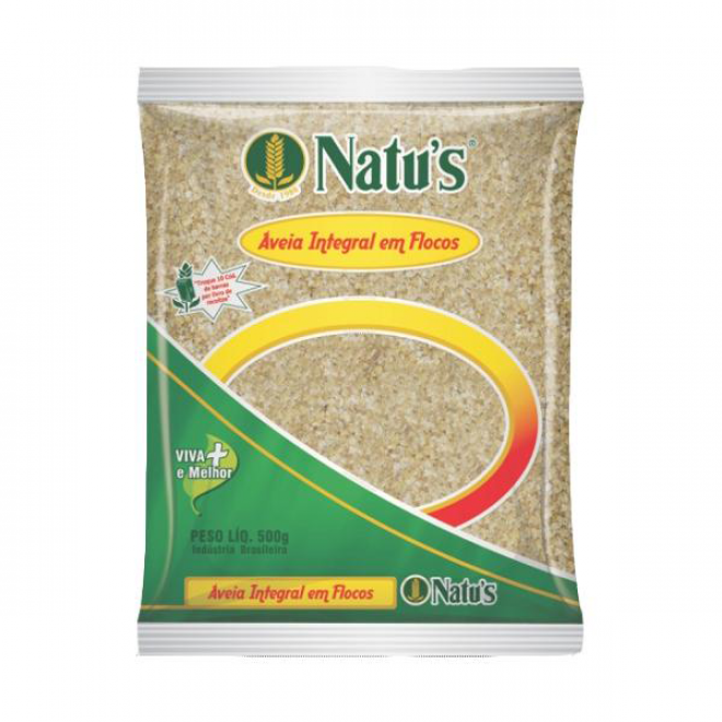 NATUS - AVEIA INTEGRAL FLOCOS 500G
