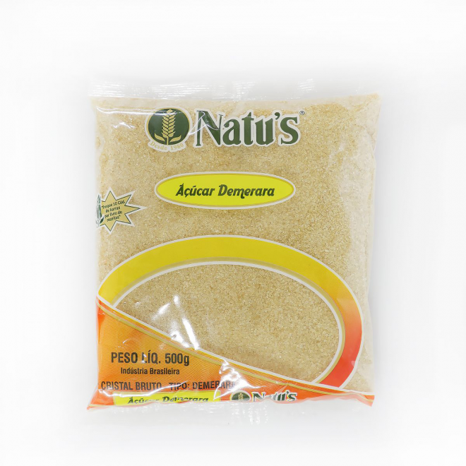 NATUS - ACUCAR DEMERARA 500G